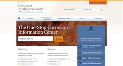 Desktop Screenshot of corrosionanalysisnetwork.org
